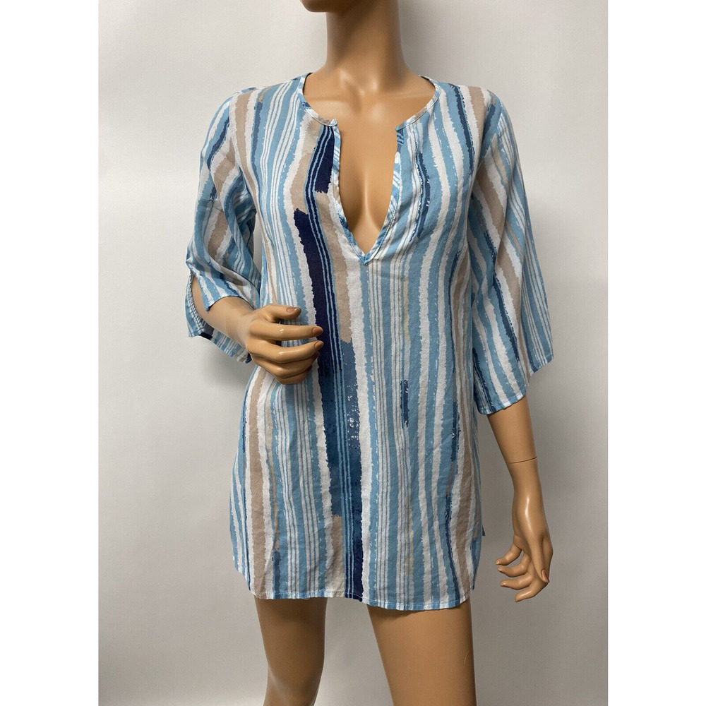 Marc by Marc Jacobs beach top pale sea blue size XS
